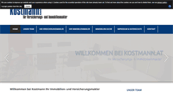 Desktop Screenshot of kostmann.at