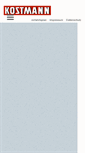 Mobile Screenshot of kostmann.com
